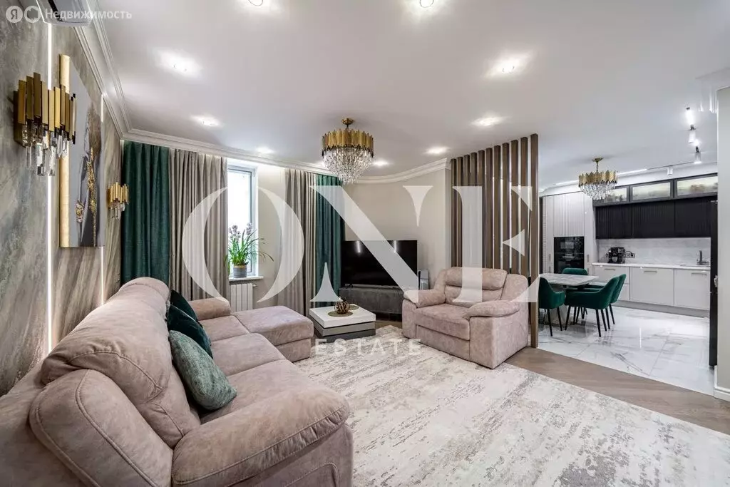 3-комнатная квартира: Москва, Мосфильмовская улица, 88к7 (120 м) - Фото 1