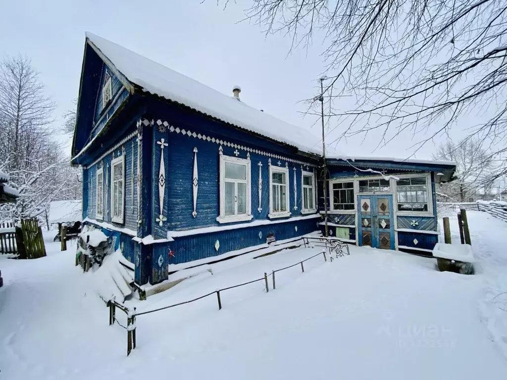 Дом в Псковская область, Гдовский район, Спицинская волость, д. ... - Фото 0