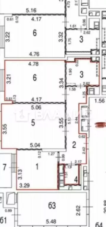 2-комнатная квартира: Москва, улица Академика Королёва, 23 (61 м) - Фото 1