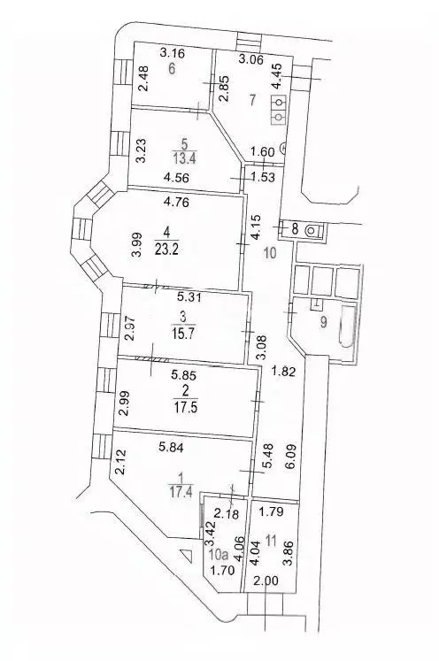 Помещение свободного назначения в Москва Новослободская ул., 14/19С1 ... - Фото 2
