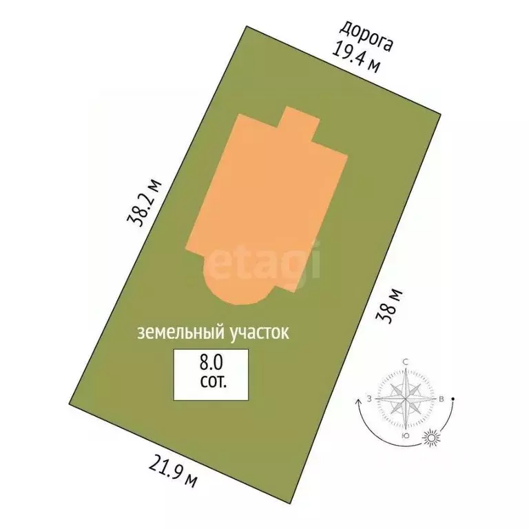 Дом в Калининградская область, Гурьевский муниципальный округ, пос. ... - Фото 2