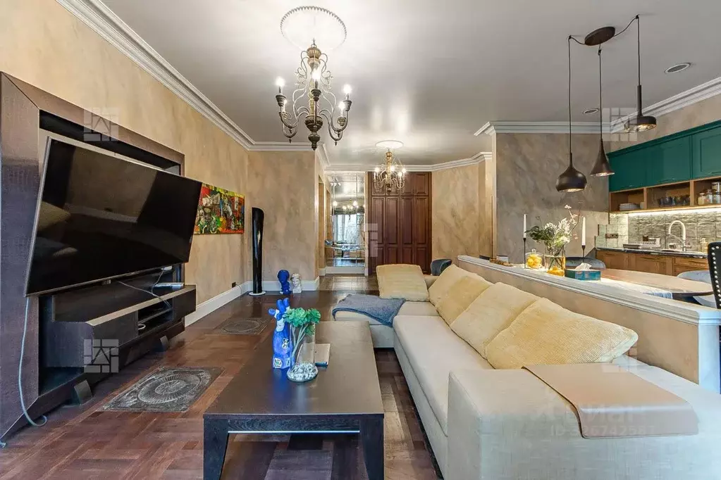 4-к кв. Москва Трехпрудный пер., 11/13С2 (127.1 м) - Фото 2