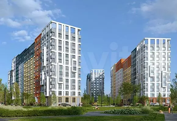 Квартира-студия, 27 м, 8/12 эт. - Фото 1