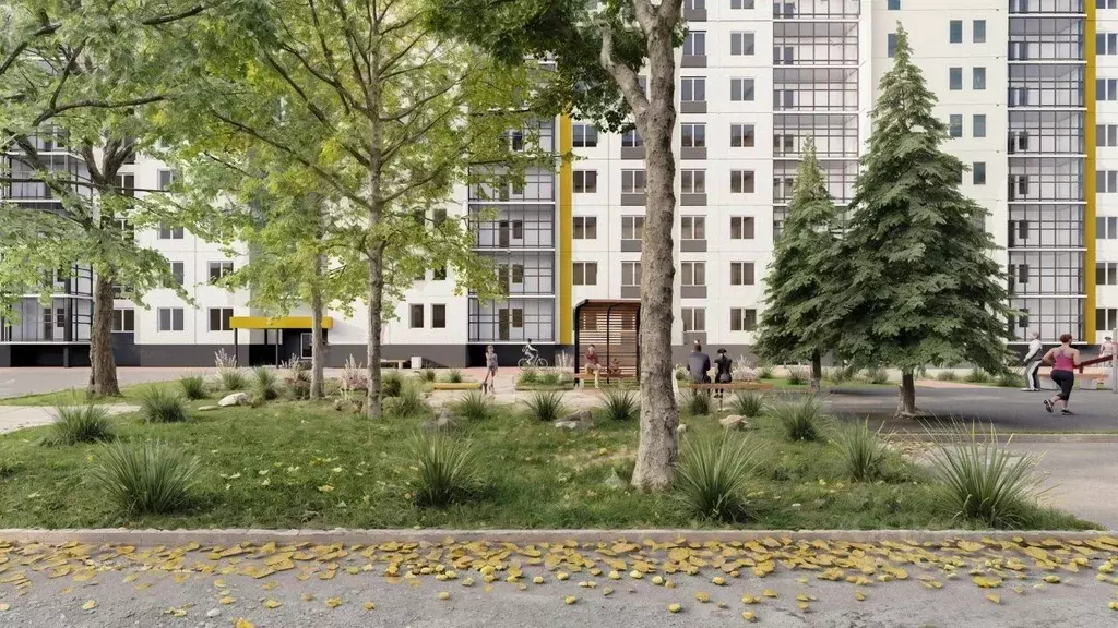 1-к кв. Псковская область, Псков Рижский просп., 94Г (41.05 м) - Фото 1