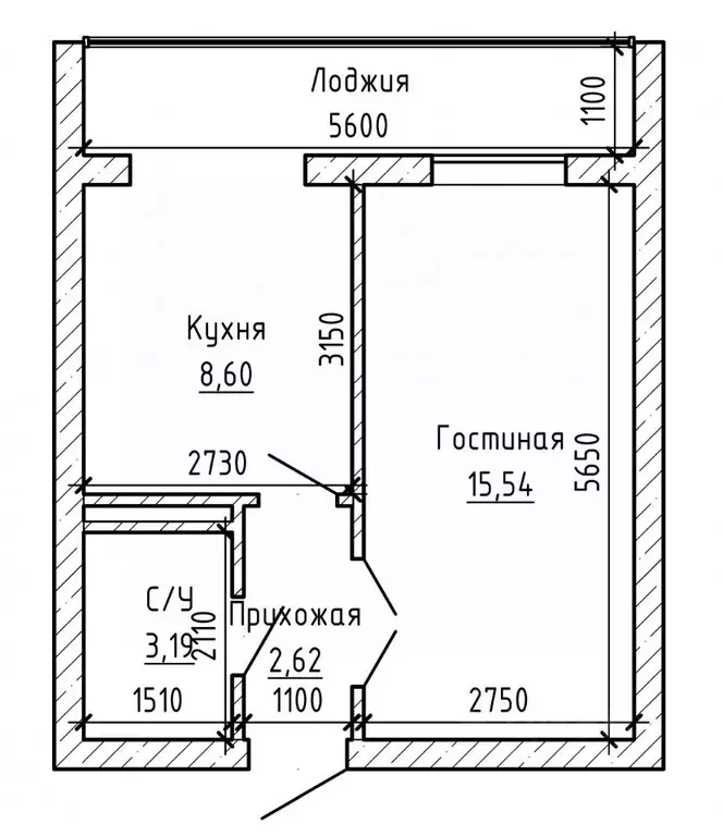 1-к кв. Кабардино-Балкария, Нальчик ул. Солнечная (38.0 м) - Фото 2