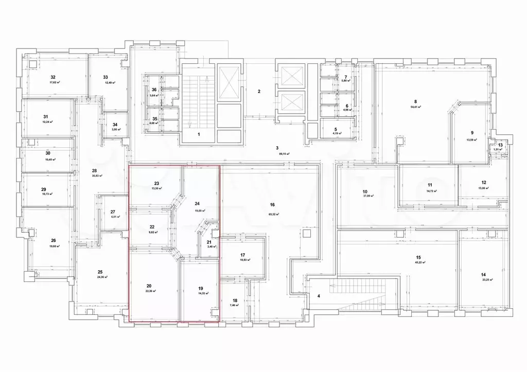 Офис, 82.5 м - Фото 0