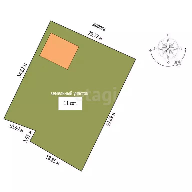 Дом в Бабенково, Сумская улица, 16 (60.1 м) - Фото 1