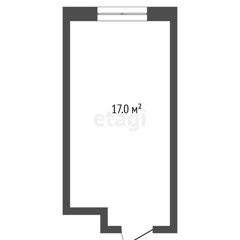Квартира-студия: Гаспра, Школьная улица, 23 (17 м) - Фото 1