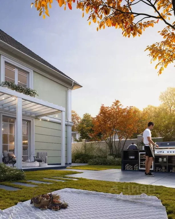 Коттедж в Крым, Симферопольский район, Трудовское с/пос, Династия кп  ... - Фото 0