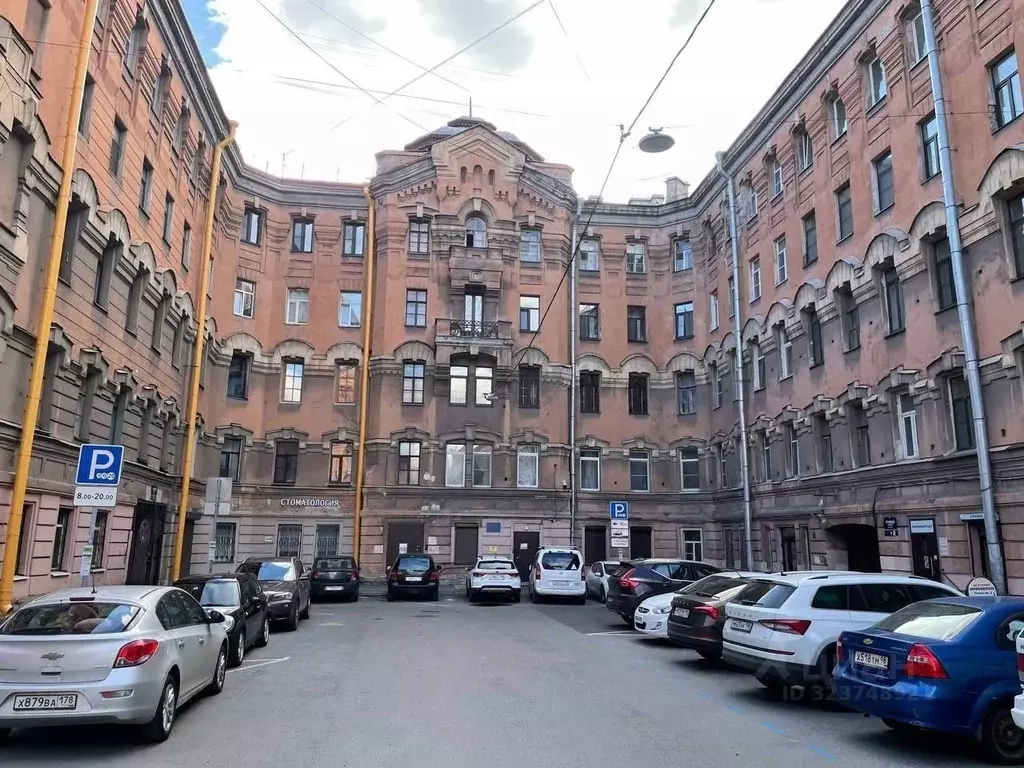 3-к кв. Санкт-Петербург Угловой пер., 9 (46.0 м) - Фото 1