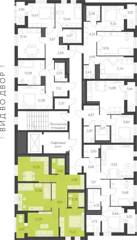 3-комнатная квартира: Екатеринбург, улица Академика Парина, 27/2 ... - Фото 2