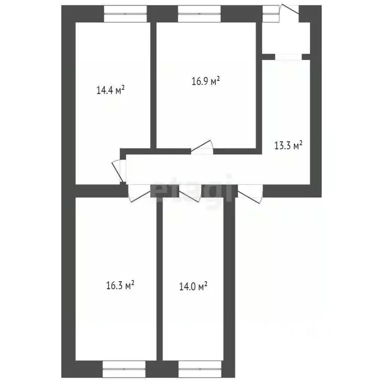 Офис в Тюменская область, Тюмень ул. Елизарова, 6/1 (77 м) - Фото 1