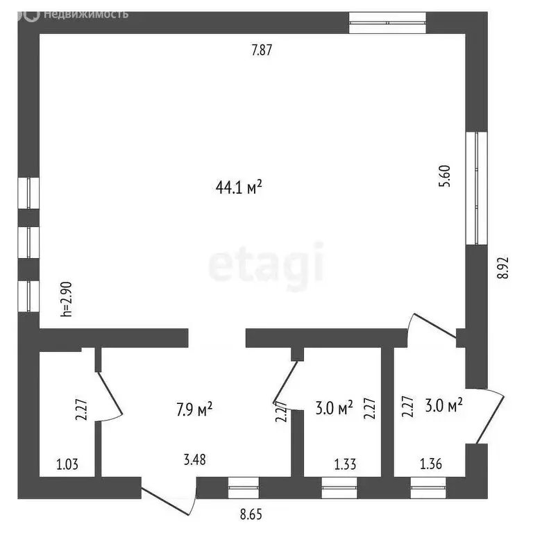 Торговая площадь (60.3 м) - Фото 2