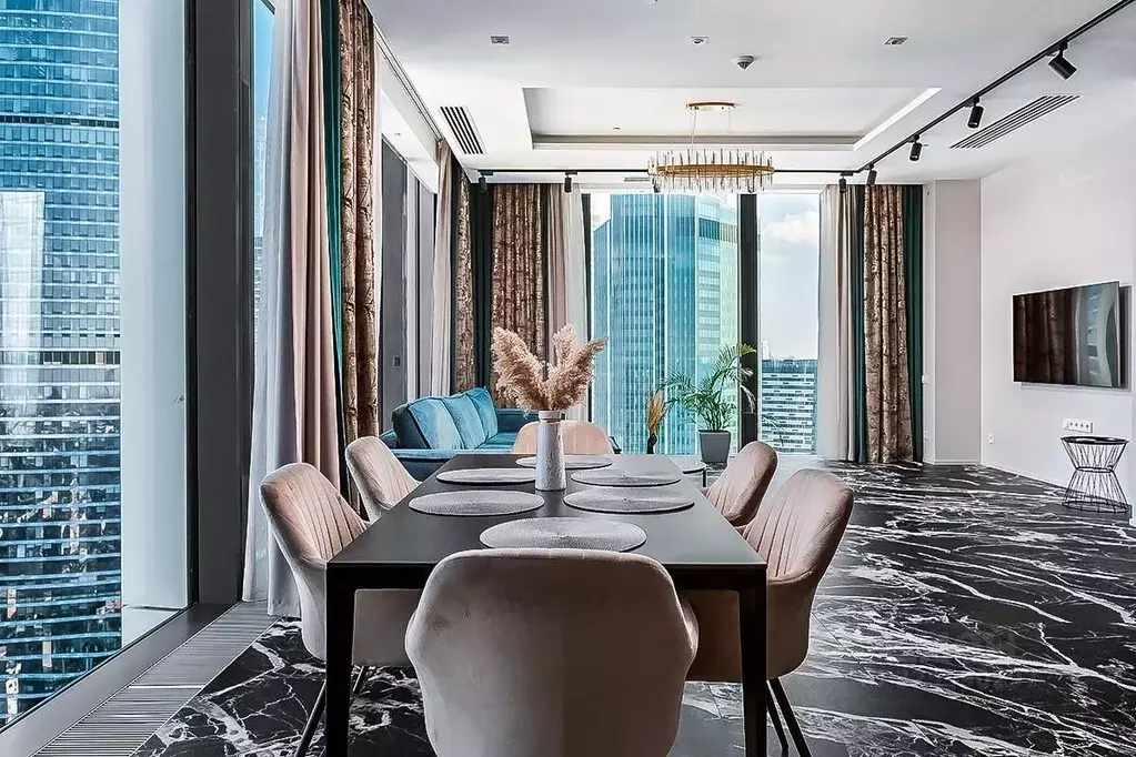 3-к кв. Москва 1-й Красногвардейский проезд, 22с2 (135.0 м) - Фото 2