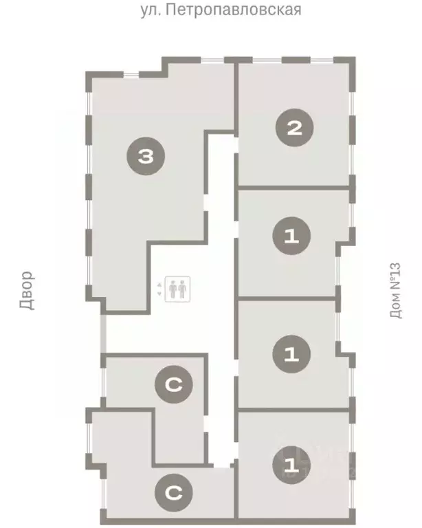 2-к кв. Ленинградская область, Ломоносовский район, Аннинское ... - Фото 2