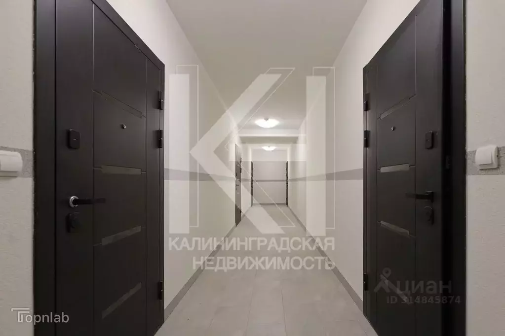 2-к кв. Калининградская область, Калининград ул. Сержанта Мишина, 83к2 ... - Фото 1