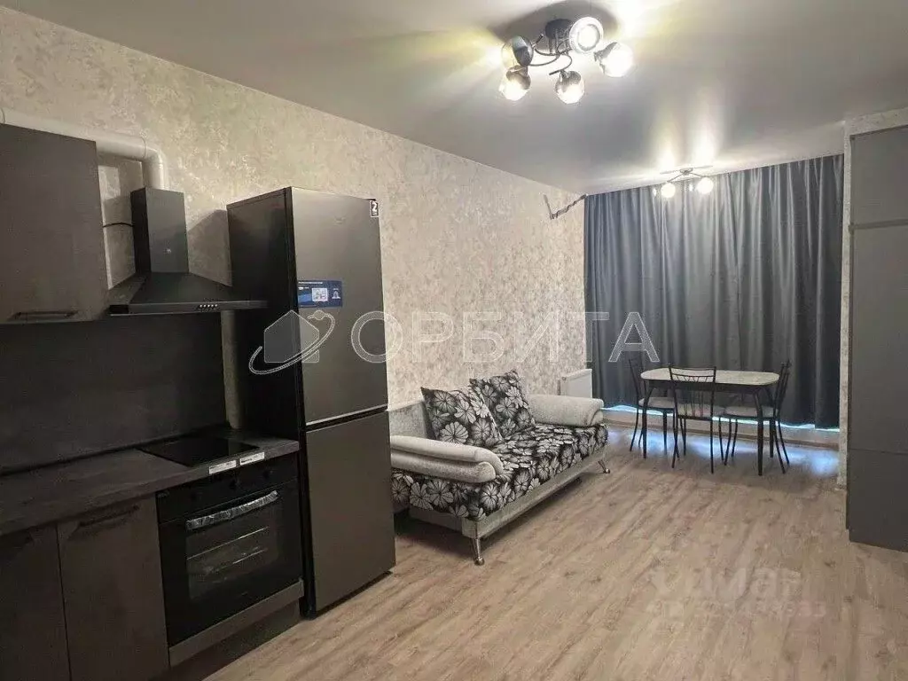 Студия Тюменская область, Тюмень ул. Павла Никольского, 10к1 (22.0 м) - Фото 2