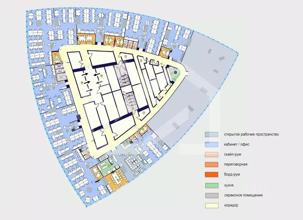 Офис в Москва наб. Пресненская, 12 (875 м) - Фото 2