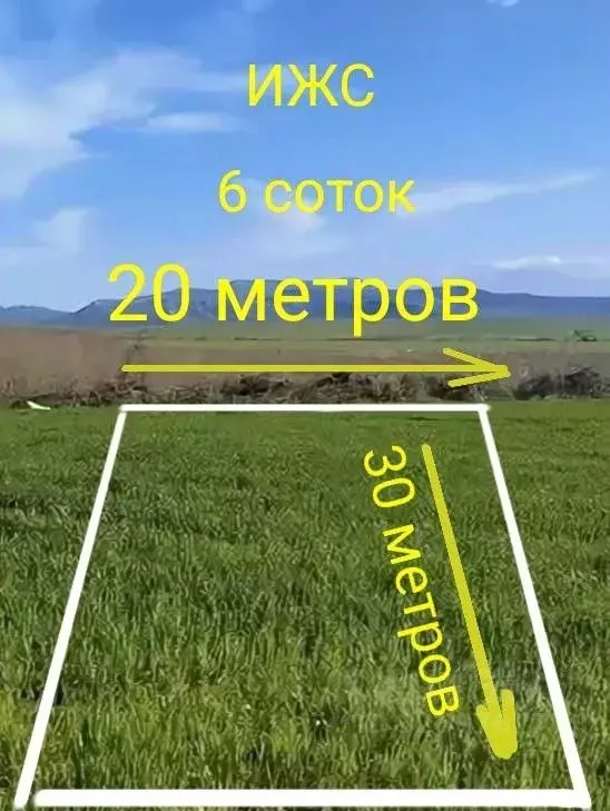 Участок в Крым, Симферопольский район, Трудовское с/пос, с. Ивановка  ... - Фото 2