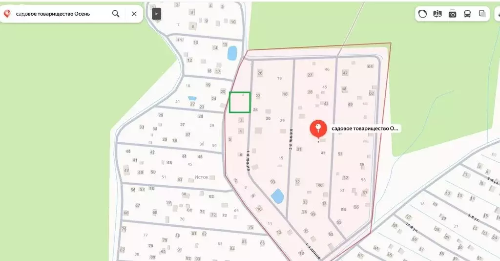 Участок в Московская область, Рузский муниципальный округ, садовое ... - Фото 2
