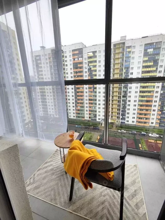 Студия Ленинградская область, Мурино Всеволожский район, бул. ... - Фото 1