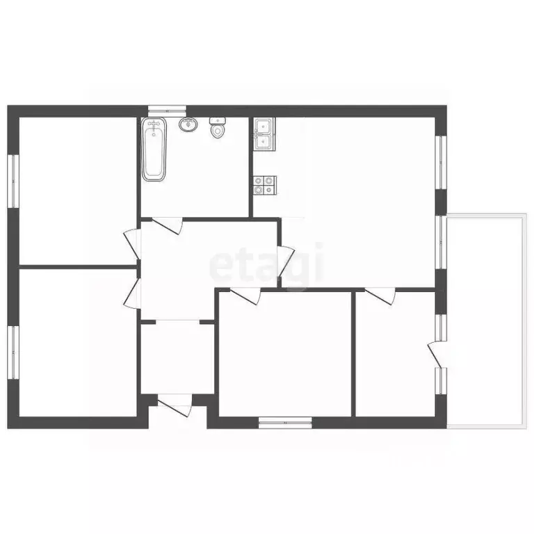 Дом в Московская область, Воскресенск городской округ, с. ... - Фото 1