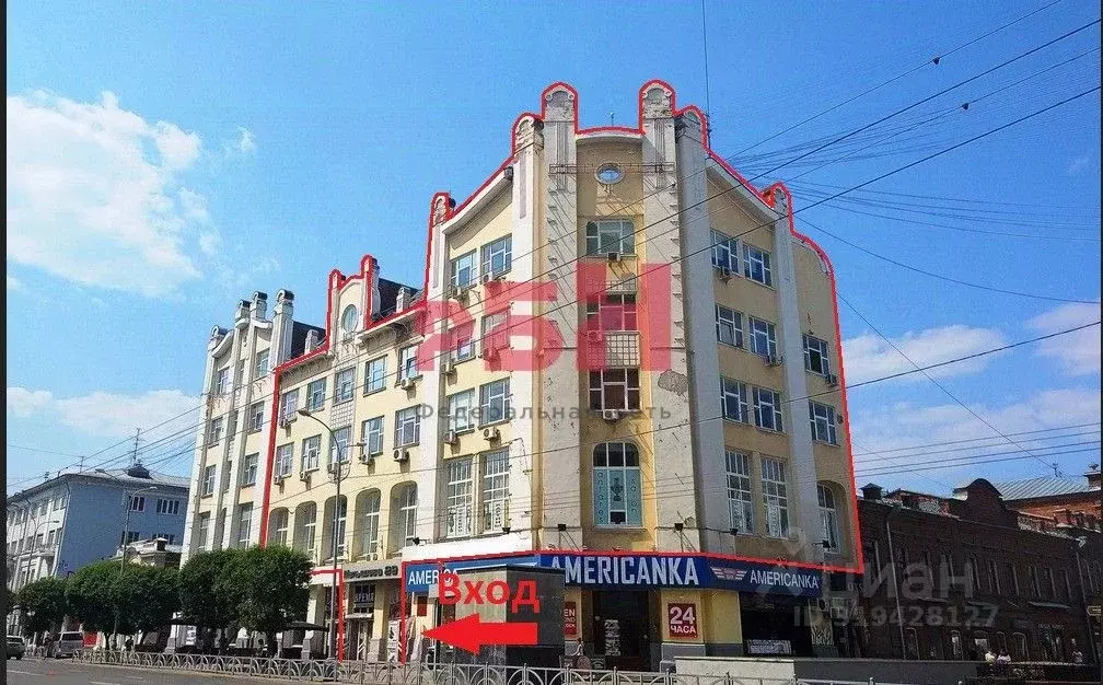 Офис в Свердловская область, Екатеринбург ул. Малышева, 29 (153 м) - Фото 0