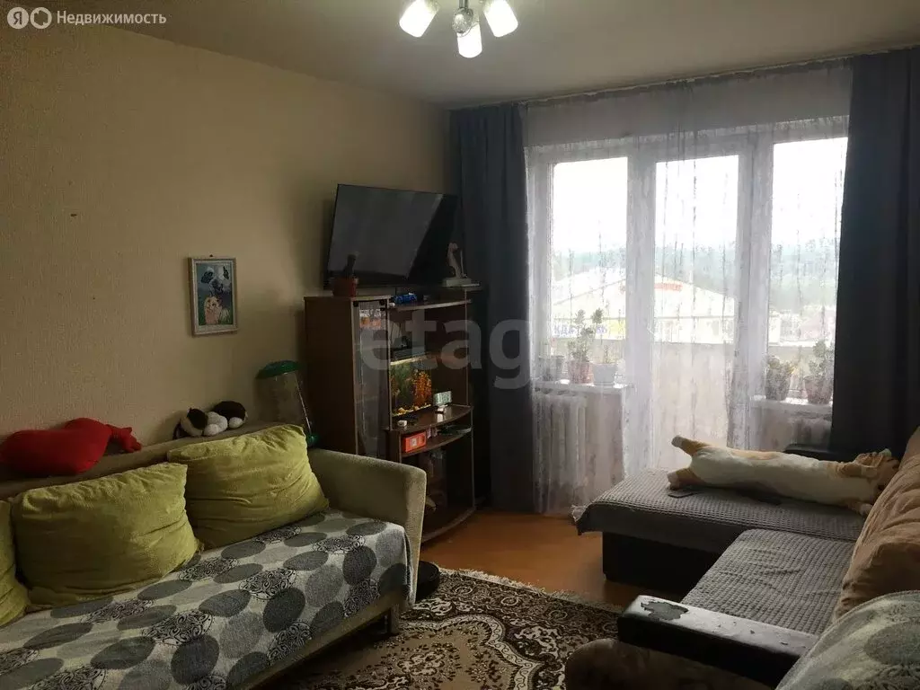 1-комнатная квартира: Куса, улица Михаила Бубнова, 27 (33.8 м) - Фото 1