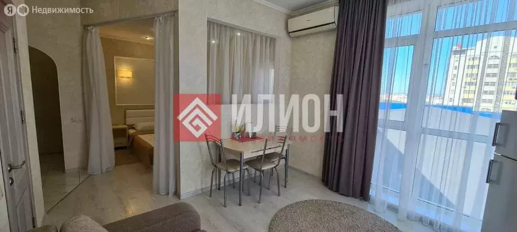 Квартира-студия: Севастополь, улица Адмирала Фадеева, 48 (34 м) - Фото 1