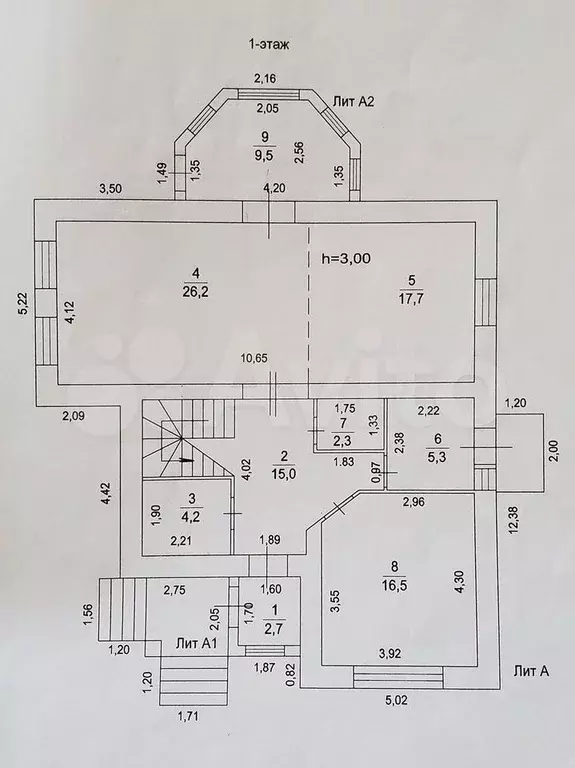 Коттедж 189,6 м на участке 16,5 сот. - Фото 0