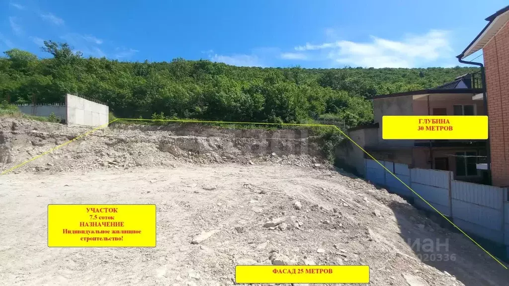 Участок в Краснодарский край, Анапа муниципальный округ, с. Сукко  ... - Фото 0