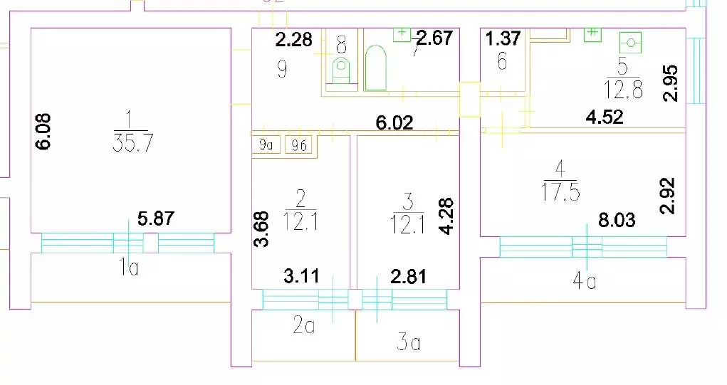 4-к кв. Москва Большая Никитская ул., 37С1 (134.0 м) - Фото 2