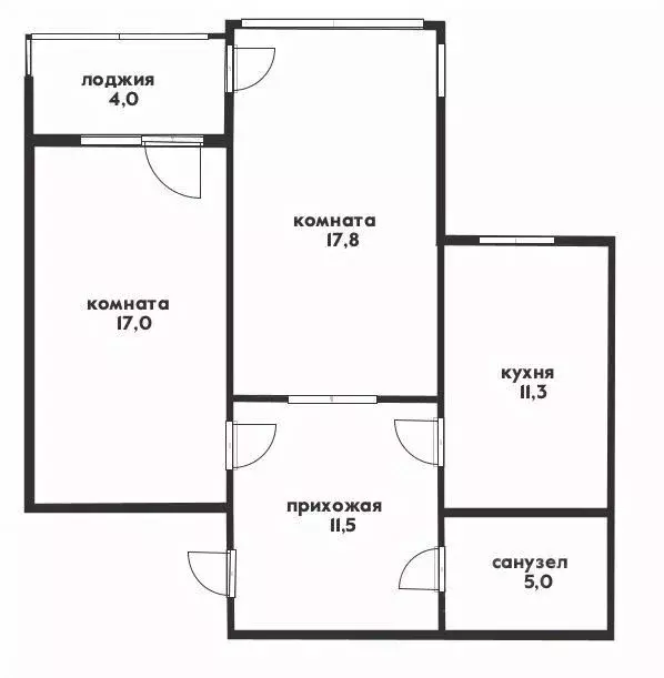 2-к кв. Краснодарский край, Геленджик городской округ, с. Дивноморское ... - Фото 2