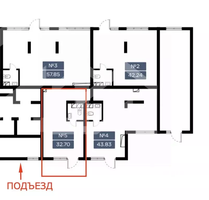 Помещение свободного назначения в Москва Новосходненское ш., 24 (33 м) - Фото 2