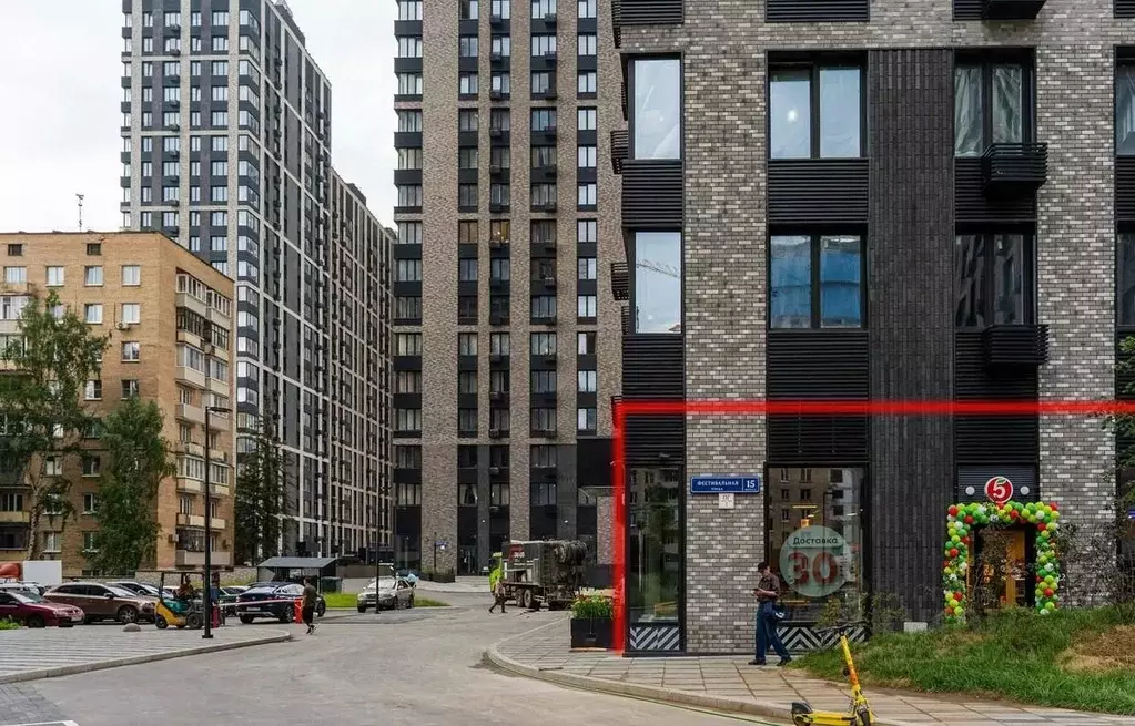 Помещение свободного назначения в Москва Фестивальная ул., 15к6 (622 ... - Фото 2