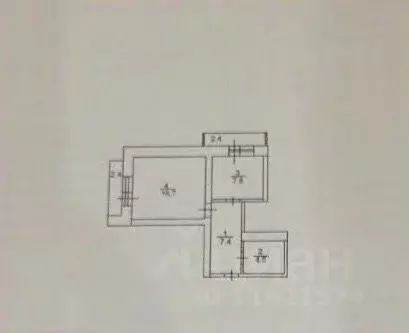 1-к кв. Саратовская область, Саратов Огородная ул., 144/146 (36.4 м) - Фото 2