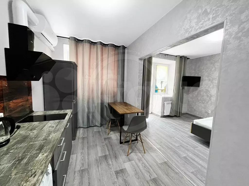 Квартира-студия, 33,3 м, 3/8 эт. - Фото 1