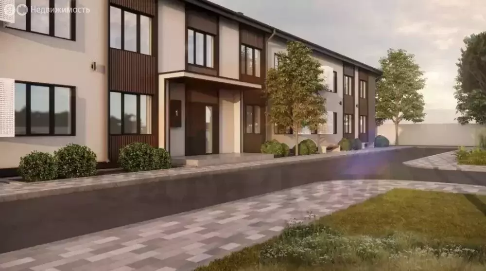 1-комнатная квартира: Табачное, Юбилейная улица, 1 (34 м) - Фото 1