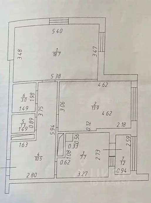 2-к кв. Татарстан, Казань Чистопольская ул., 61Д (56.3 м) - Фото 1