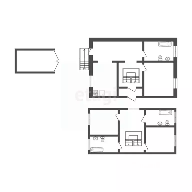 Таунхаус в Бурятия, Улан-Удэ 140А мкр, 49 (195 м) - Фото 1