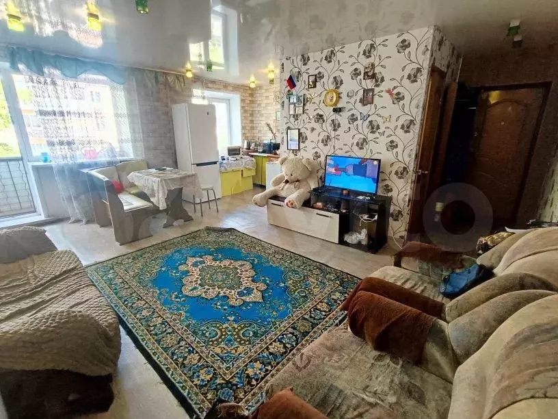 3-к. квартира, 56 м, 3/5 эт. - Фото 1