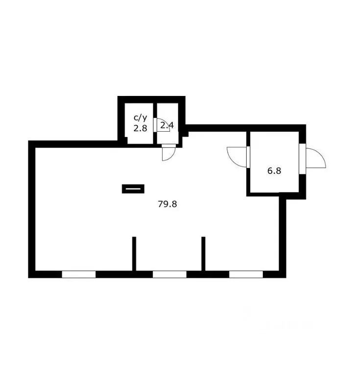 Торговая площадь в Краснодарский край, Краснодар ул. Даниила Смоляна ... - Фото 1