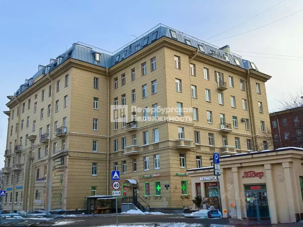 2-к кв. Санкт-Петербург Бассейная ул., 45 (43.2 м) - Фото 1