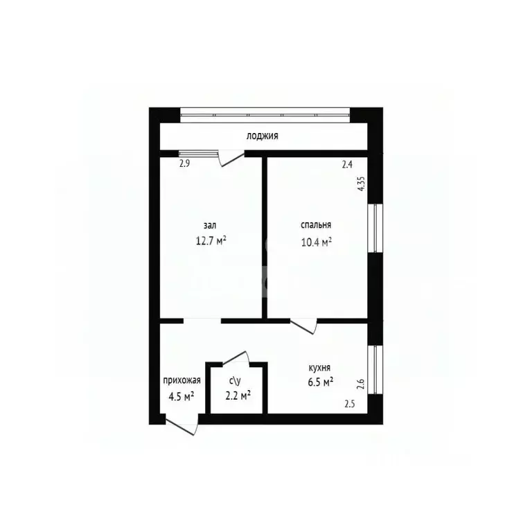 2-к кв. Дагестан, Дербент Красноармейский пер., 43 (36.3 м) - Фото 2