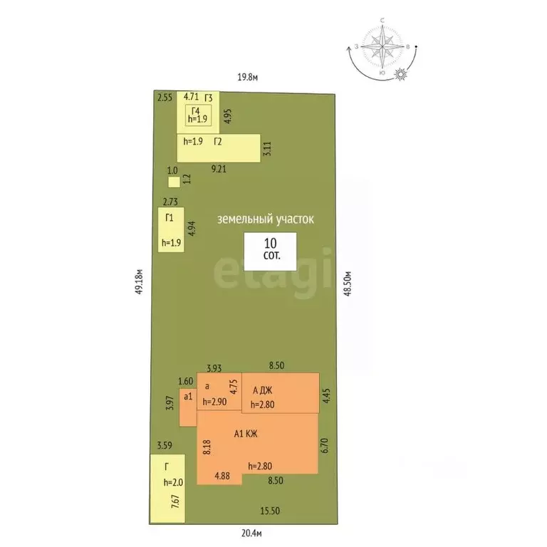 Дом в Башкортостан, Миякинский сельсовет, с. Киргиз-Мияки ул. Школьная ... - Фото 2