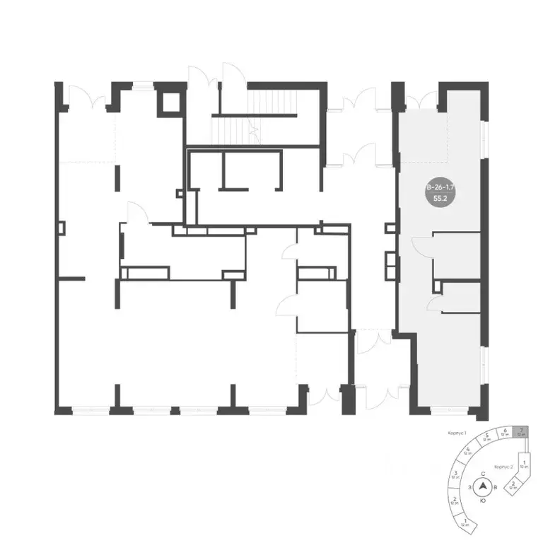 Помещение свободного назначения в Ленинградская область, Мурино ... - Фото 1