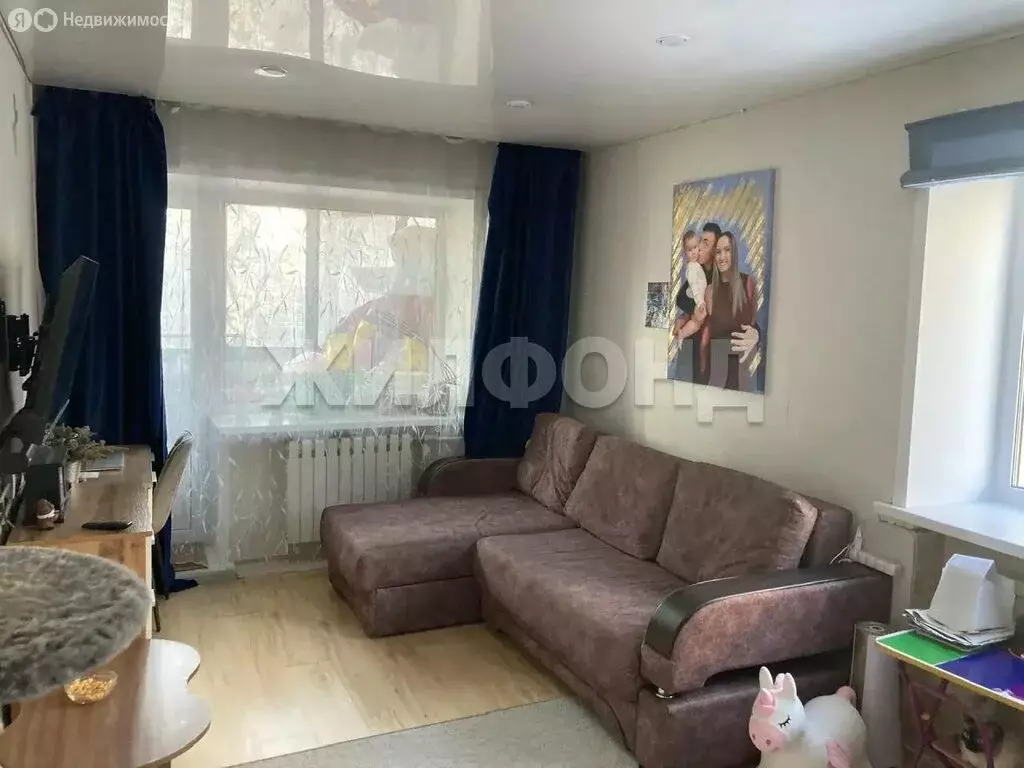 1-комнатная квартира: Барнаул, улица Георгия Исакова, 144 (29.1 м) - Фото 2