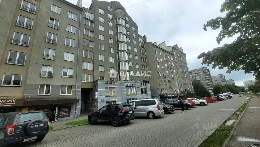 1-к кв. Калининградская область, Калининград ул. Гайдара, 159 (35.0 м) - Фото 1