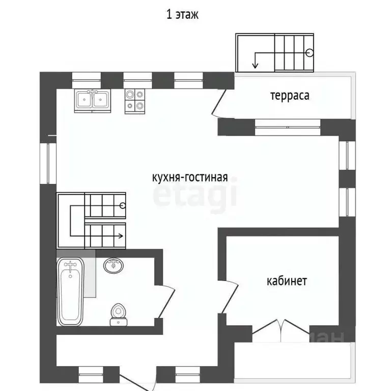 Дом в Ростовская область, Азов Азовский район, ул. Ленина (146 м) - Фото 1