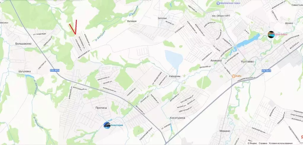 Участок в Пермский край, Пермский муниципальный округ, д. Валевая, ... - Фото 2